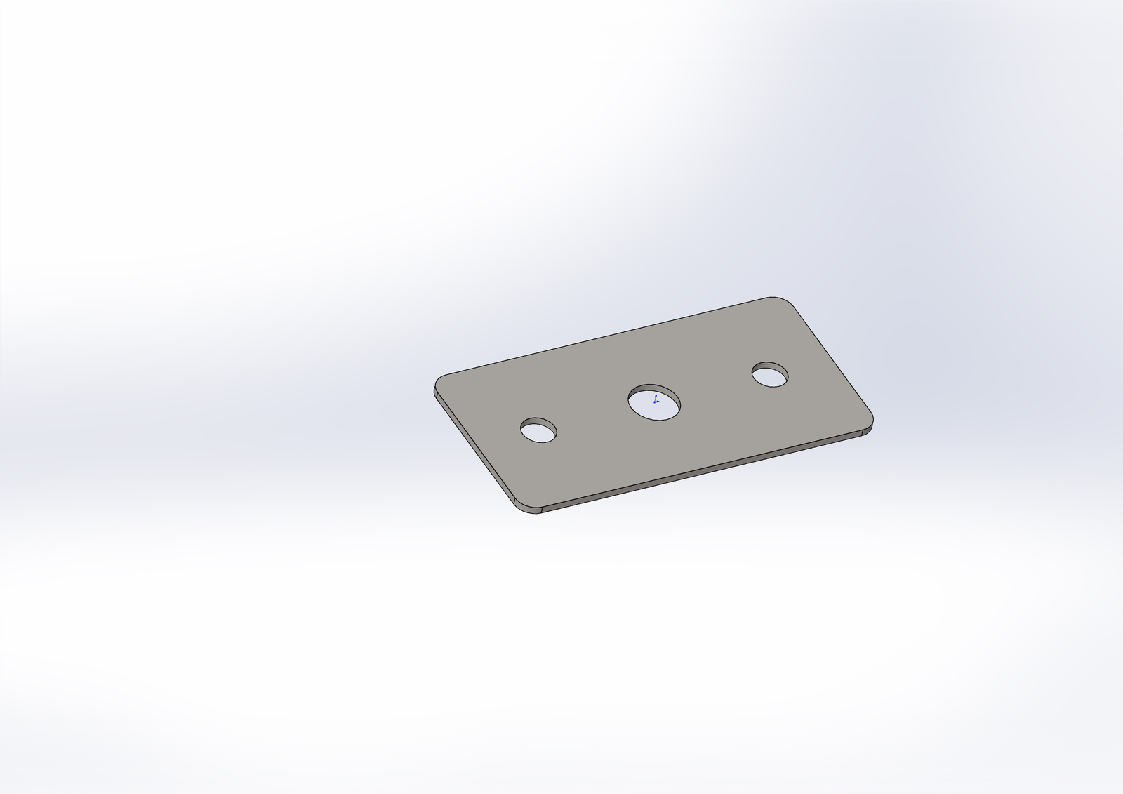 Reinforcement plate Trisort door